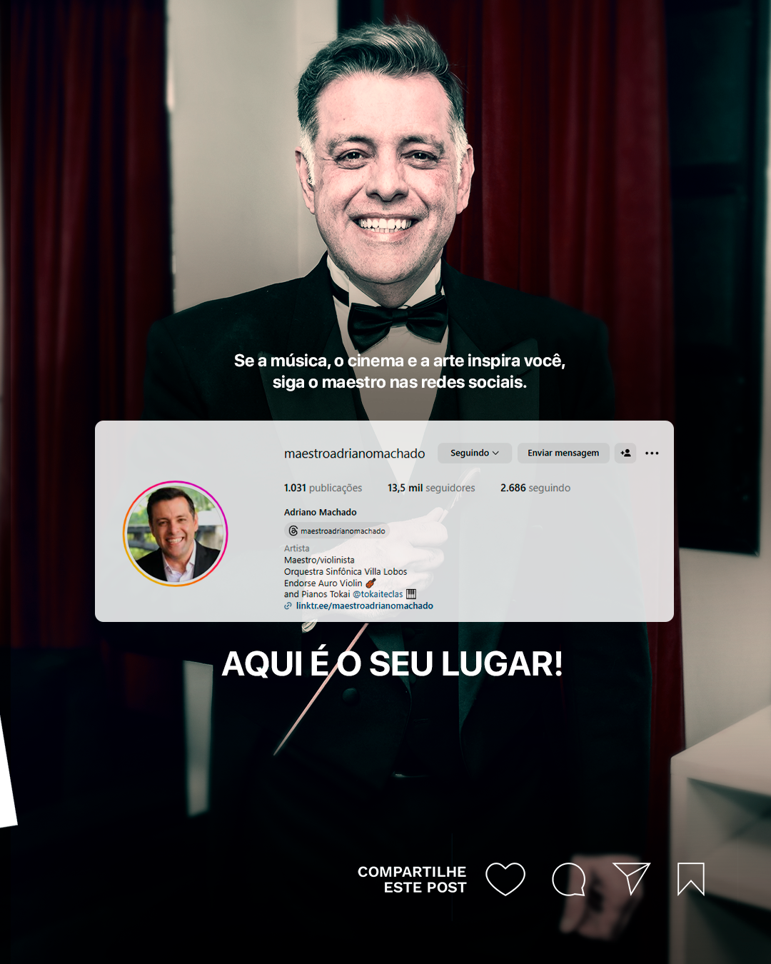 Arte 6 do carrossel Magia e Sinfonia